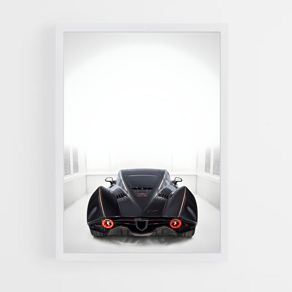 Poster Supercar Pagan – affiche Hispano Suiza (vue 3)